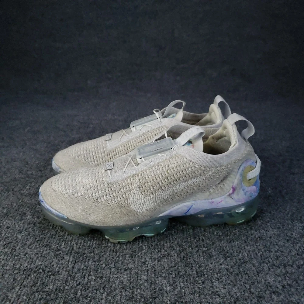 Nike Air Vapormax 2020 Flyknit Sneakers‎ Womens Size 8.5 Summit White Shoes
